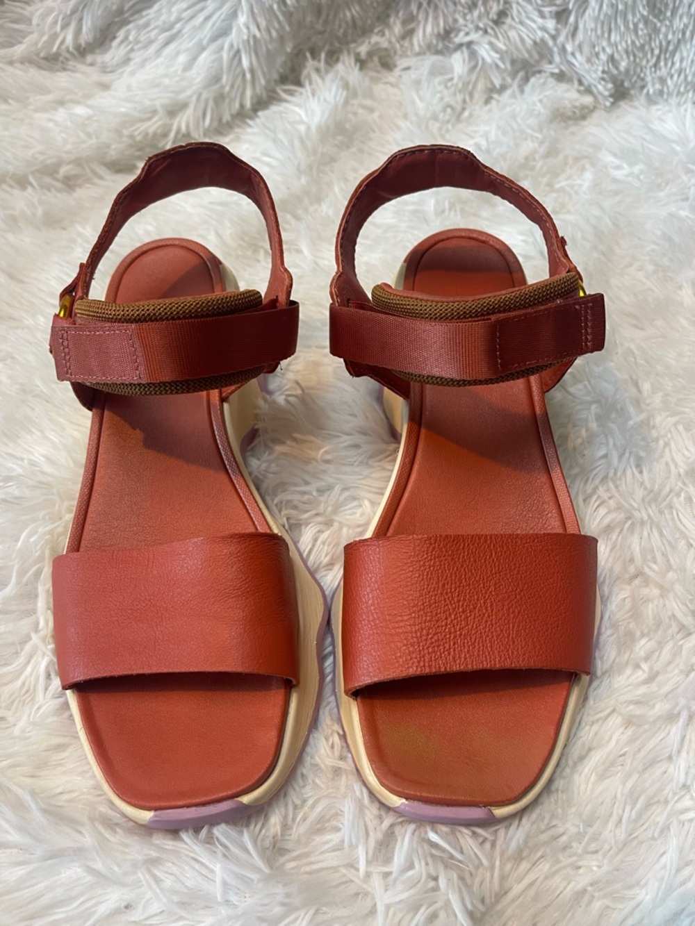 Sorel Free People Kinetic Impact Y-Strap High Sandals - Picture 5 of 5